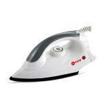 KWW IRANO 1000W Lightweight Electric Dry Iron with Non Stick Greblon Coated Sole Plate, Shock Proof and 2 Years Warranty (Grey)