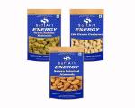 SoftArt Dry Fruits Combo Of Green Kishmish,180 Kaju,Salora Selected - (Pack of 3, 250 g Each)