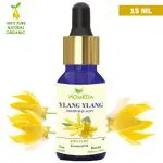 Homeda Organic Ylang Ylang Essential Oil (15 ml) for Hair Growth - Pure, Organic, Natural | Hair, Face, Skin, Scalp, Control Acne