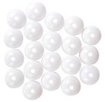 Craftlove White Jhumka Base (Pack Of 100)