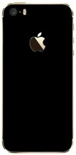 Orgic India Apple Iphone 5 Matte Black Mobile Skin