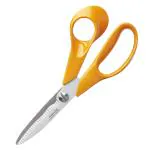 Fiskars Orange Swedish Sandvik Steel Kitchen Scissors, 18 Cm