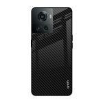 Qrioh Carbon Fibre Texture Glass case for OnePlus 10R 5G