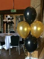 Grand Shop Gold, Black Rubber Toy Balloons