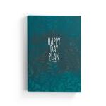 DOODLE MONK Multicolor Happy Day Plan Paperback A5 Size Undated Daily Planner