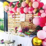 RG Accessories Purple, Pink, Gold, White Solid Balloon Garland Kit For Birthday, Bridal Shower (Pack Of 65)