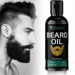 KURAIY Beard Care Serums Non-Greasy Biotin Beard Growth Oil For Patchy Beard Gifts For Men Him Dad Father Boyfriend