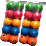 Fit City Care India Jumper Rubber Cricket Balls (Standard Size) -Pack of 20