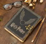 CRAFT CLUB Harry Potter leather embossed journal
