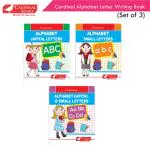 Cardinal Alphabet Letter Writing Book Paperback 270 Pages by Sheth Publishing House (Set of 3)