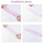 HENCEBERRY Gap Cleaning Duster - Microfiber Duster, Adjustable Bedside Dust Brush Long Handle Mop Sweep, Removable Telescopic Pp Brush Head Flat Household Mop for Sofa Bed Furniture Bottom Gap