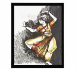 Kerala Traditional Photo Frames | Painting Framed Wall Art for Living Room ( 37cm x 27cm )