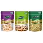 Happilo Premium Dry Fruit Combo (Almond 500g, Cashews 500g & Raisins 500g) 1500g