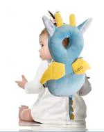 Pseudo Baby Head Protector, Adjustable Size Baby Learn to Walk Or Run Soft Safety Helmet, Infant Anti-Fall Anti-Collision for Baby and Kids Toddler (Sky Blue)