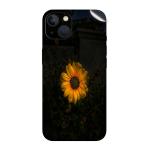 GADGETSWRAP Printed Vinyl Skin Sticker for iPhone 15- yellow sunflower in bloom