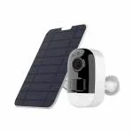 QIWA Wireless CCTV Camera with 60 Days Battery Backup/Night Vision/Solar Powered/Siren Alarm/2-Way Audio/Waterproof/Smart AI Motion Detection?SD/Cloud