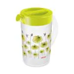 Milton H2O Plastic Water Jug, 2.2 litres, Green | BPA | Food Grade | Refrigerator Safe | Ideal for Serving Water | Juices | Shakes