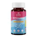 Chicnutrix Ashwagandha  KSM-66- 600mg with 5% Withanolides - 60 Capsules