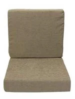 NA NAMAN ARTS Sofa foam Cushions with Cover-32 Density Seat 21X22X5 Inch,Back 21X18X4 Inch, Beige