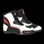 TVS Racing Riding Boot White Red (Euro-40 / UK6.5)