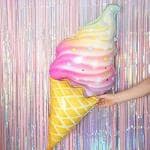 My Party Suppliers Sprinkles Ice Cream Sweet Celebration Theme Foil Balloon
