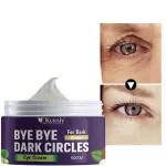 KURAIY Pure Brightening The Natural Wash Under Eye Cream With goodness of potato,almonds & Papaya for Dark Circles , Fine lines & Puffy eyes Suits all skin Types(50 g )