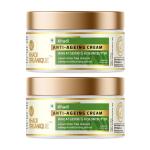 Khadi Organique Anti-Ageing Cream For Skin Brightening (Pack of 2) 100 GM