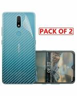 GADGETRONICS (Pack of 2 )Nokia 2.4 Transparent Plastic Scratch Resistant Back Screen Protective Film
