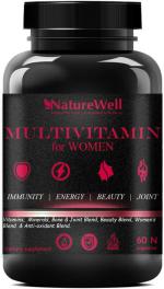 Naturewell Multivitamin Women One Daily, Multivitamins,Multivitamin Capsule, 60 Capsules