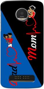 Tweakymod Back Cover for Motorola Moto Z Play (Multicolor, 3D Case, Pack of: 1)