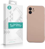 Sprig TPU Matte Purple Back Cover For Apple Iphone 12 Pro