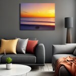 Love Creation A4 Size poster print for creative wall art- summer-sunset-digital-print-7440( Sticker)