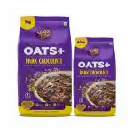 Yogabar Dark Chocolate Oats Combo | Dark Chocolate Oats 1kg | Dark Chocolate Oats 400gm | Gluten Free Whole Oatmeal for Breakfast - Healthy Breakfast Cereal for Children and Adults