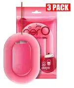 Godrej Aer O | Hanging Car Freshener | Car Perfume | Rose Blossom | (Pack of 3)