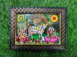 Framtastic Kuber Lakshmi Photo Frame with Gau Mata and Ashta Lakshmi sri Kubera ,sri maha lakshmi yantram