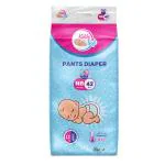 KiddySoft Newborn Size Baby Diapers (0-5 Kg) | Pack of 1 | 42 Count - New Born (42 Pieces)