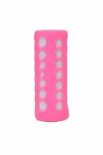 Safe-o-kid Silicone Baby Feeding Bottle Cover, Sleeve, Holder, Insulated Protection, All Bottle Types, Large 250 Ml, Pink Pack of 1
