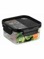 Lock & Lock Square Transparent Polypropylene Bisfree Modular Container 600 ml