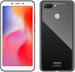 Mbcase Mi Redmi 4A Black Silicon, Glass Back Cover