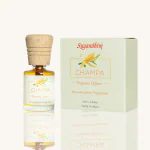 Sugandhim Fragrance Diffuser Champa, 1 x 10ml, For Living Room, Washroom, Bedroom, Office, Natural Fragrant Oil, Floral, Calming, Warming, Moist, Car, Home Fragrances (Pack of-1)