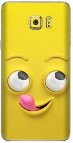 aadia Samsung Note 5 PRINTED SKIN STICKER DECAL LAMINATION (PERFECT FIT/ONLY BACK/MATTE FINISH)