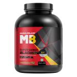 MuscleBlaze Super Gainer Black with Enhanced Gaining Formula- Appetite, Digestion & Testo Blend for Muscle Mass Gain (Mocha Might, 2 kg / 4.4 lb)