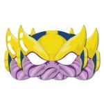 Festiko Thanas Theme Cardboard Super Hero Avenger Party Supplies Face Masks for Kids (Pack of 6)