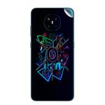 GADGETSWRAP Printed Vinyl Skin Sticker for Nokia 5.3 - thro hulk captin neon