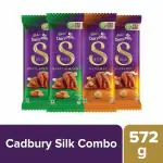 Cadbury Silk Hazelnut & Roast Almond (pack of 2 each)