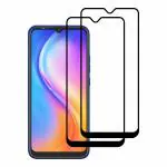 Kite Digital Tecno Spark Go Plus (Black) Tempered Glass Screen Protector with Edge to Edge Coverage and Easy Installation Kit (Pack of 2)