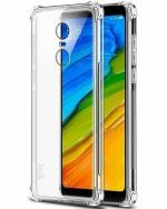 A ACCESSORIES KART mi 5 Transparent Rubber Edge Protection Back Cover