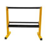 Body Maxx Iron Angles, Iron Pipes Dumbbells Storage Rack 2 Tier Frame