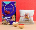 SurpriseForU Cadbury Celebrations with Rakhi Combo | Rakhi Chocolate For Brother | Rakhi with Chocolates | 039