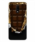 BHAI COVER OnePlus 6T , 1+6T Polycarbonate Chocolate With Open Art Stylish Designer 3D Printed Mobile Phone Back Cover